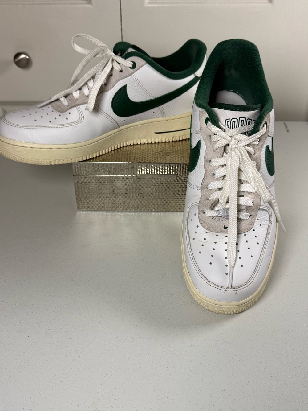 Nike Air Force 1 ’07 LX Command Force Gorge Green White Size 10.5 DR0148-102